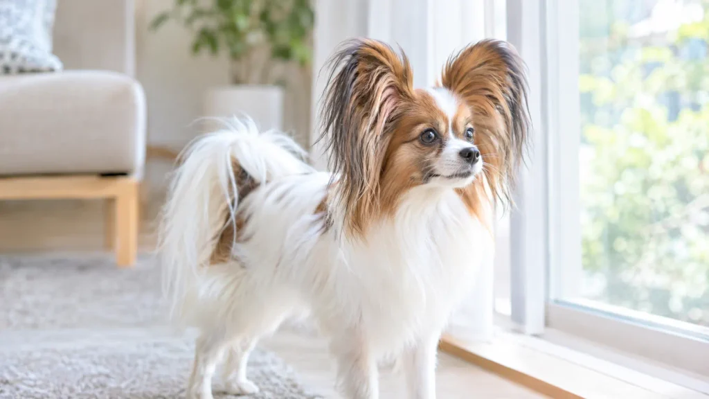 papillon-dog-delicate-body-and-beautiful-long-coat